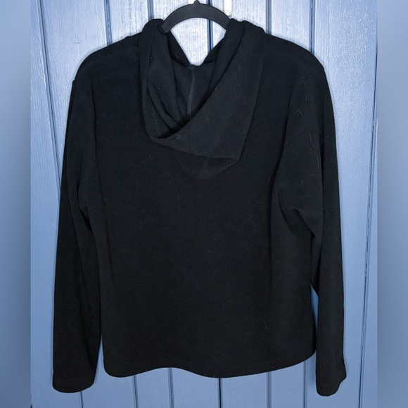 Vintage Beaded Snowflake Cardinal Fleece Top Jacket Shacket XL Christmas Winter - Picture 2 of 4